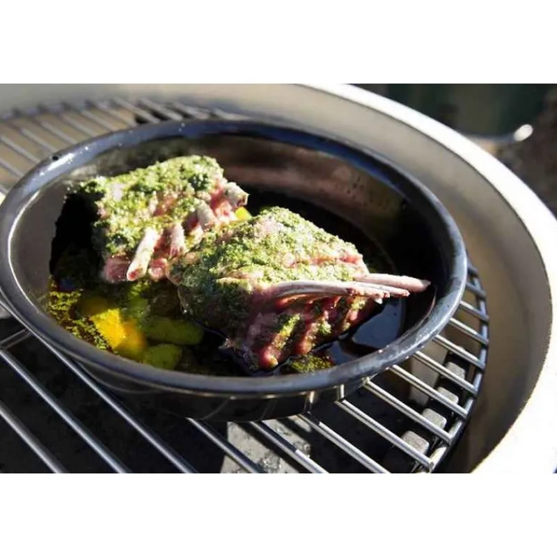 Barbecues, Fours, Kamados Et Accessoires<Big Green Egg Lèchefrite ronde 27 cm,
