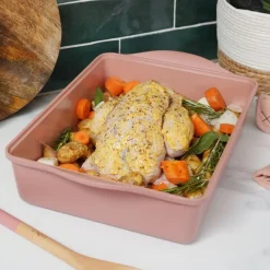 Marmites Et Plats À Four<COOKUT L'Incroyable Plat au Four ajustable Rose Guimauve,