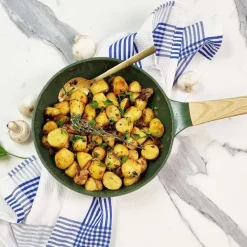 Woks|Sauteuses Anti-Adhérentes<COOKUT L'Incroyable Wok Vert Fougère,