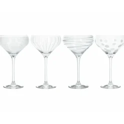Flûtes Et Coupes À Champagne<Mikasa Lot de 4 coupes à champagne Cheers,
