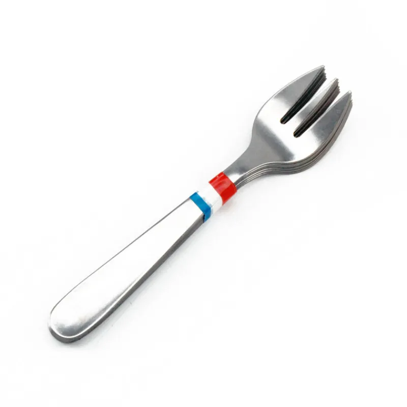 Couverts À Poisson Et Crustacés<TB Groupe - Tarrerias-Bonjean Lot de 6 fourchettes à huîtres inox, TB Groupe