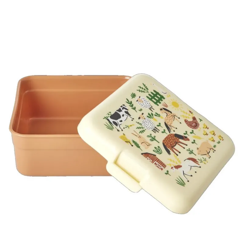 La Vaisselle Pour Enfant|Boîtes Repas Et Accessoires<Rice Lunch Box Plastique Ferme,