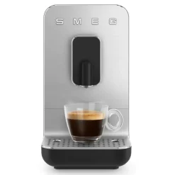 Machines À Café Professionnelles, Robots<SMEG Machine à café expresso Années 50 noir,