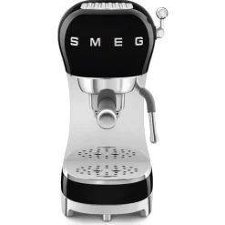 Cafetières Expresso<SMEG Machine à café Expresso Années 50 Noir,