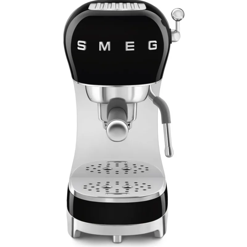 Cafetières Expresso<SMEG Machine à café Expresso Années 50 Noir,