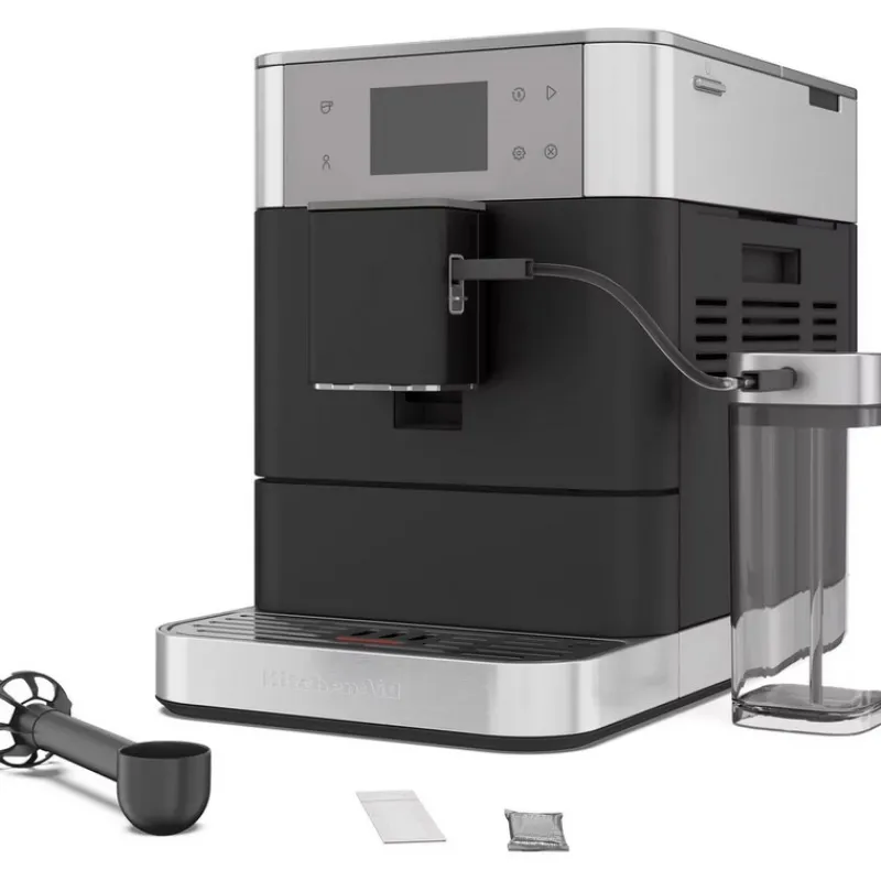 Machines À Café Professionnelles, Robots<KITCHENAID Machine à expresso automatique KF7 Truffe Noire,