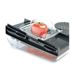 Mandolines<MASTRAD Mandoline V avec réservoir,