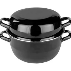 Marmites Et Plats À Four|Poissonnières, Moules<LEBRUN Marmite à moules en acier émaillé,