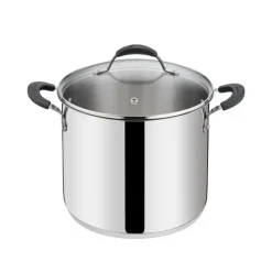 Marmites Et Plats À Four<LAGOSTINA Marmite inox 24 cm Tempra avec couvercle,