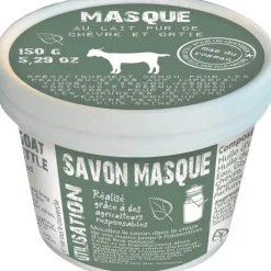 Les Soins|Coin Lavabo<mas du roseau Masque lait pur de Chèvre et ortie,