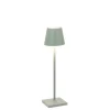 Lampes Et Suspensions<Zafferano Micro lampe de table Poldina Sage Green,