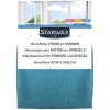 Brosserie<STARWAX Microfibre Vitres et Miroirs,