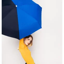 Les Accessoires<Anatole Micro-parapluie bicolore Bleu Roi & Bleu Nuit Victoire,