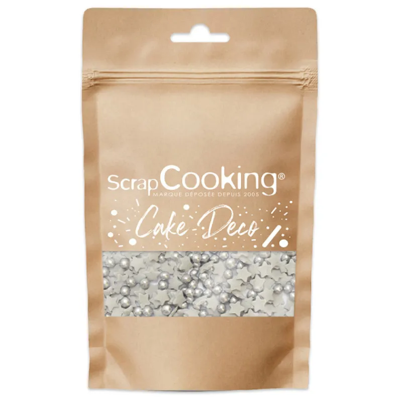 Les Cupcakes<ScrapCooking Mini décors étoiles,
