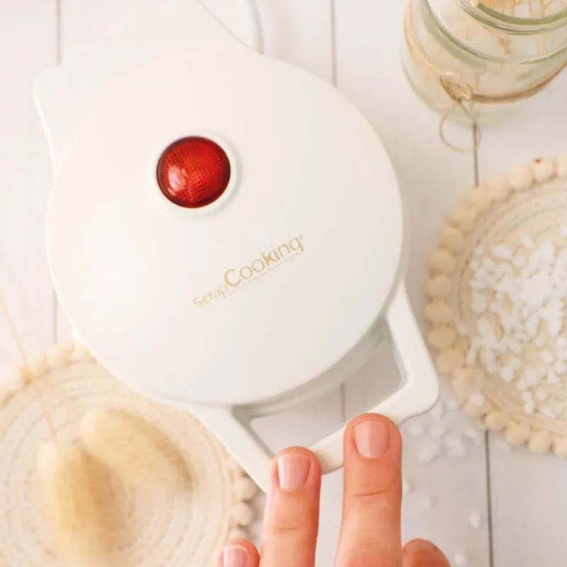 Gaufres Et Croque-Monsieurs<ScrapCooking Mini gaufrier pour gaufres Liégeoises,