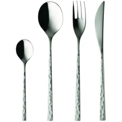 Ménagères Couverts<Degrenne Paris Ménagère 50 pièces Fuse Martelé,