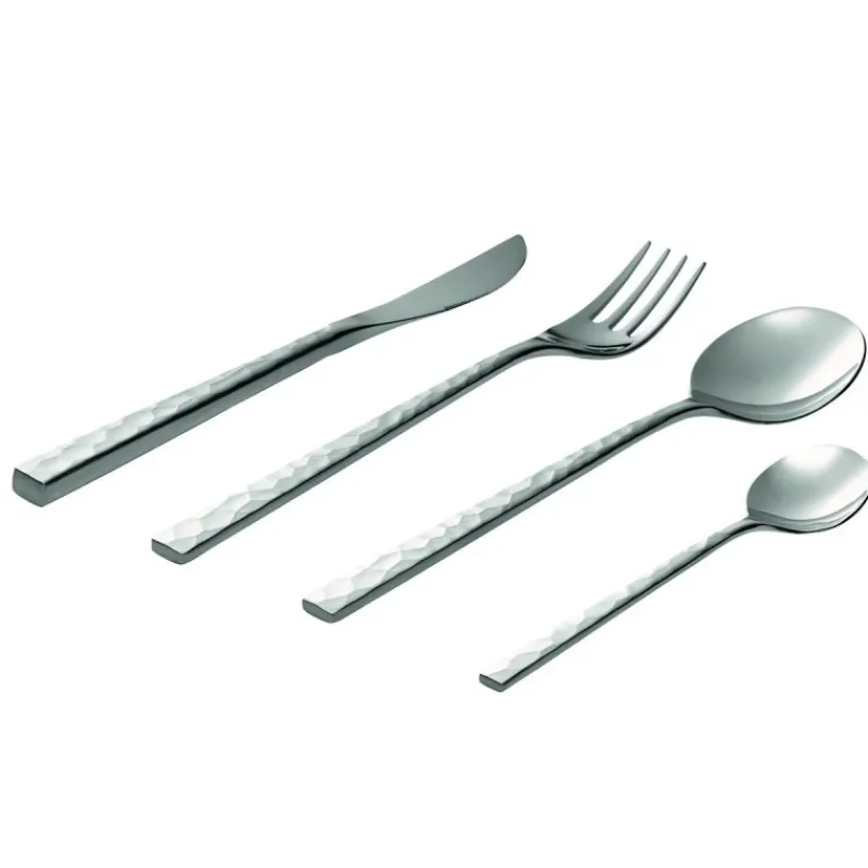 Ménagères Couverts<Degrenne Paris Ménagère 50 pièces Fuse Martelé,