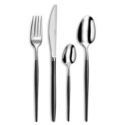 Ménagères Couverts<AMEFA Ménagère 24 pièces Soprano Inox Noir,