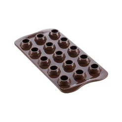 Moules Souples|Le Chocolat<SILIKOMART Moule chocolat 3D Choco Drop,