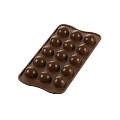 Le Chocolat|Moules Souples<SILIKOMART Moule chocolat 3D Tartufino,