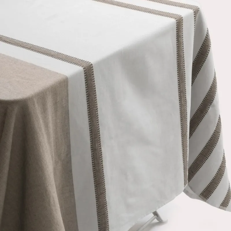 Nappes<Vent du Sud Nappe en Coton Aksel Havane,