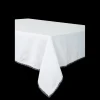 Nappes<HAOMY TEXTILE Nappe en Lin Luri Blanc, Haomy