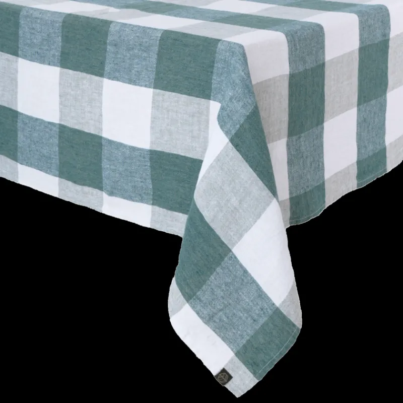 Nappes<HAOMY TEXTILE Nappe en lin Palma Céladon, Haomy