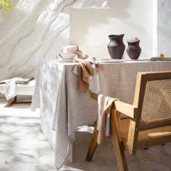 Nappes<HAOMY TEXTILE Nappe en lin Piana Lin, Haomy