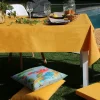 Nappes<Sud Etoffe Nappe enduite Tournesol Frejus,