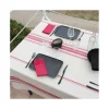 Nappes<Sud Etoffe Nappe Prunelle Rouge,