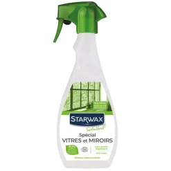 Écologiques<STARWAX Nettoyant spécial vitres et miroirs  Soluvert,