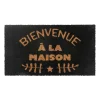 Paillassons<DERRIERE LA PORTE Paillasson coco/pvc Bienvenue à la Maison, Derrière la porte