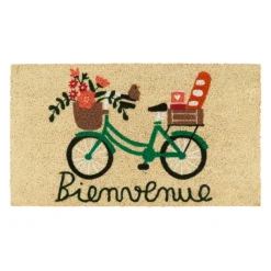 Paillassons<DERRIERE LA PORTE Paillasson coco/pvc Vélo Campagne, Derrière la porte