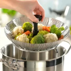 Cuit Vapeur<GEFU Panier cuit vapeur inox,