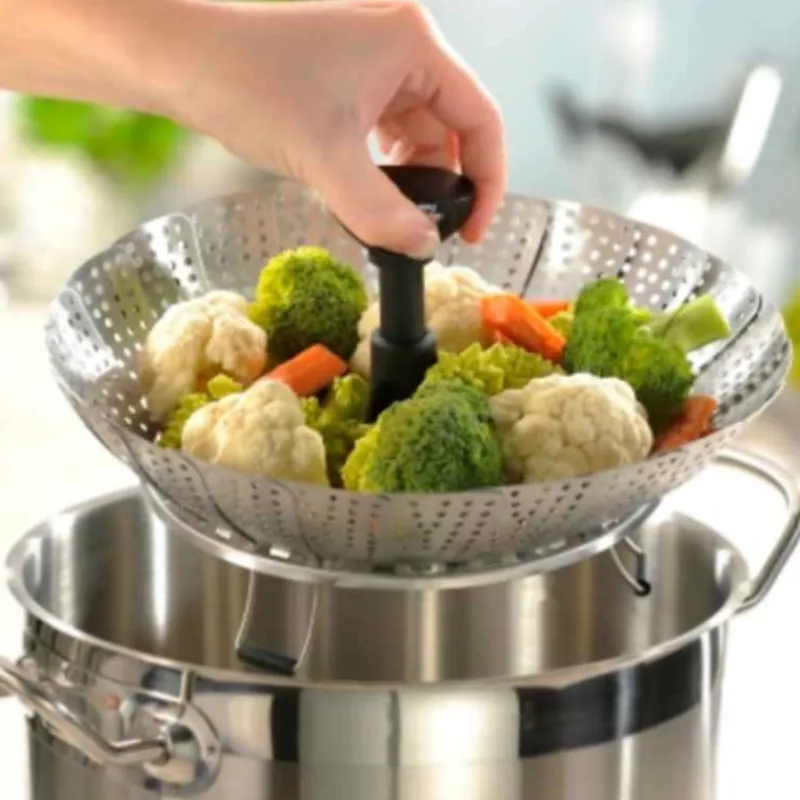 Cuit Vapeur<GEFU Panier cuit vapeur inox,