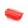 Cuit Vapeur<LÉKUÉ Papillote silicone avec filtre 3-4 personnes rouge, Lékué