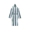 Peignoirs<SENSEI Peignoir mixte rayé velours Antigua Lichen,