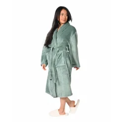 Peignoirs<SENSEI Peignoir polaire Komo Lichen,