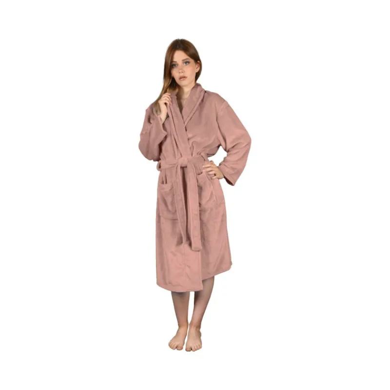 Peignoirs<SENSEI Peignoir polaire Komo Nude,