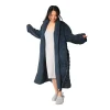 Peignoirs<SENSEI Peignoir polaire Warm Wool Bleu Nuit,