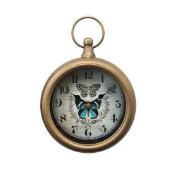Horloges<EMDE Petite Horloge Papillons 16 x 23 cm, Emdé