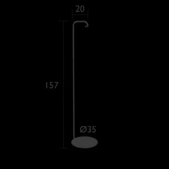 Lampes Et Suspensions<FERMOB Pied simple Balad,