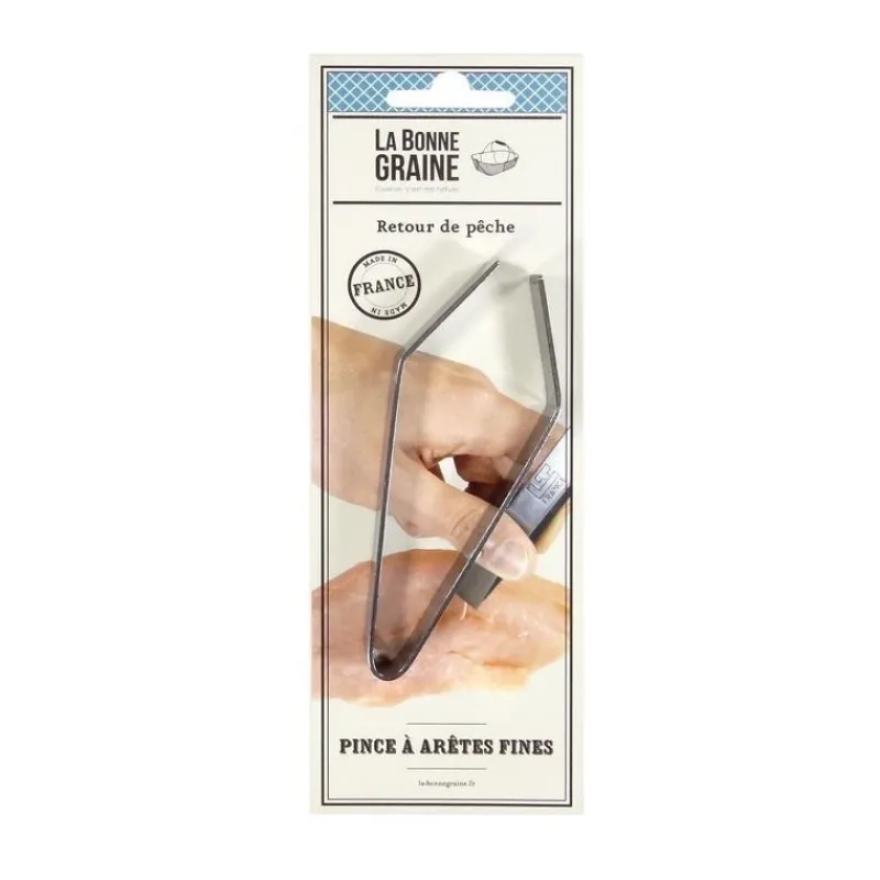 Ustensiles Pour Les Fruits De Mer<La Bonne Graine Pince à arêtes fines en inox,