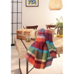 Plaids Et Couvre-Lits<Biederlack Plaid à franges courtes Colourist ,