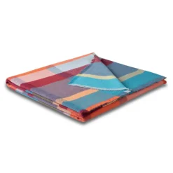 Plaids Et Couvre-Lits<Biederlack Plaid à franges courtes Colourist ,