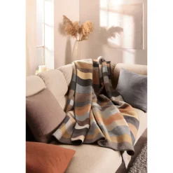 Plaids Et Couvre-Lits<Biederlack Plaid en coton Patch,