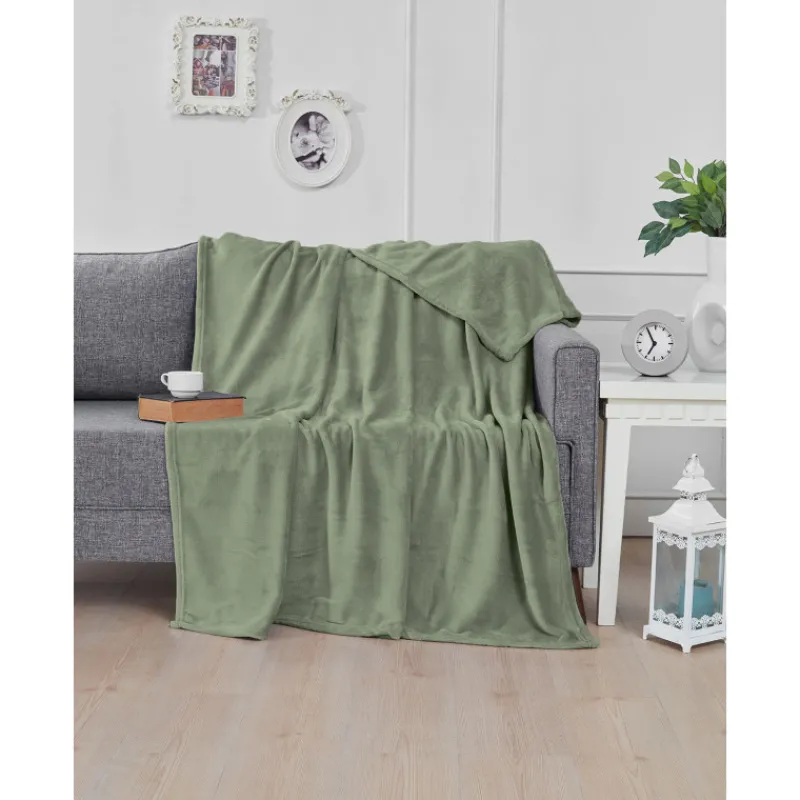 Plaids Et Couvre-Lits<SENSEI Plaid Polaire Komo,