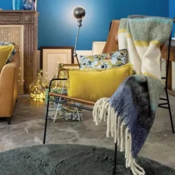 Plaids Et Couvre-Lits<VIVARAISE Plaid Rayé Isabel,