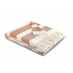 Plaids Et Couvre-Lits<Biederlack Plaid Streifen Terra 130 x 170 cm,