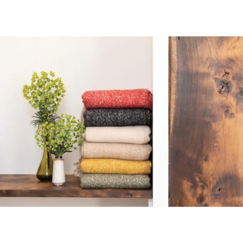 Plaids Et Couvre-Lits<VIVARAISE Plaid Uni Isabel,